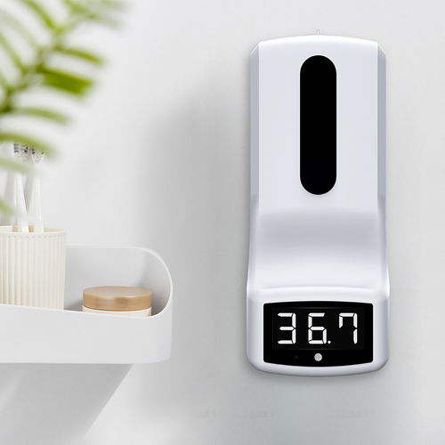 融合科技与设计的双域新宠 壁挂式测温消毒一体机K9皂液器如何定义全球公共卫生新标准？